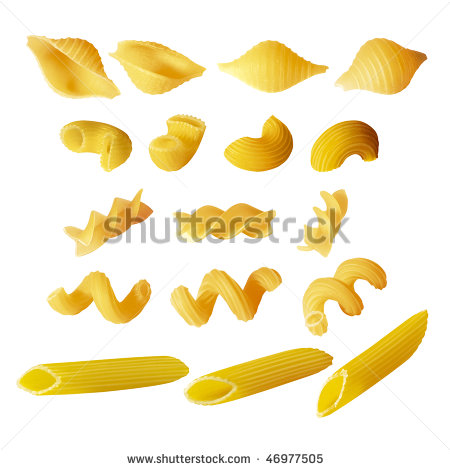 Macaroni Noodle Clipart Assorted Pasta Macaroni