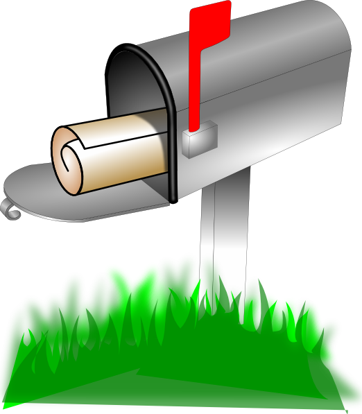 Mailbox Clip Art At Clker Com   Vector Clip Art Online Royalty Free