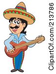 Man By Ron Leishman Cartoon Siesta Guy By Ron Leishman Mexican Man
