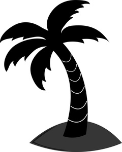 Palm Tree Clip Art Free Black White   Clipart Panda   Free Clipart