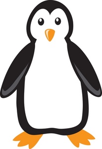 Penguin Clipart Image   A Cute Cartoon Penguin