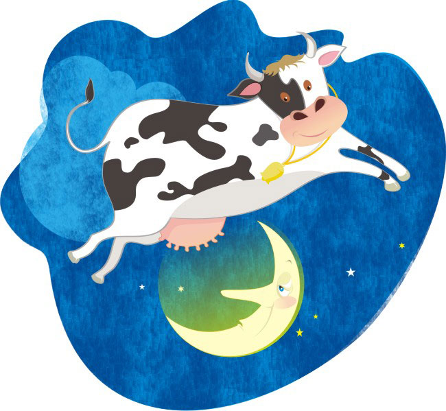 Pin Cow Jumping Over Moon Clipart Clip Art On Pinterest
