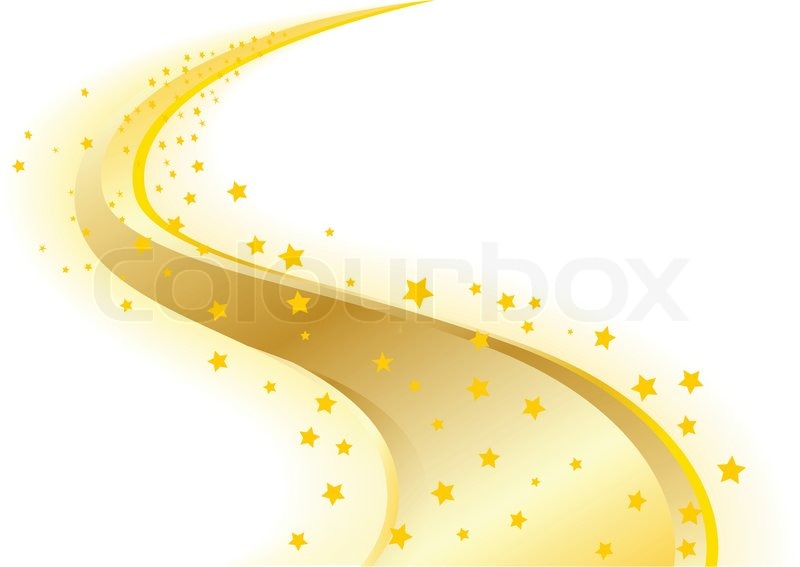 Stock Vector Of  Vector Wavy Abstract Background With Star Clip Art