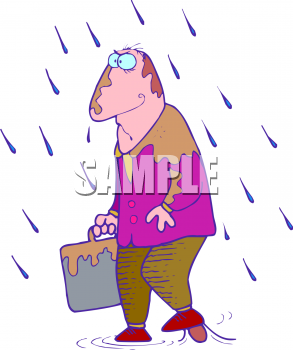 Bad Luck Clipart Clip Art  Angry Man Walking In