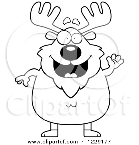 Clipart Black And White Loving Chubby Moose Wanting Hug   Quoteko Com
