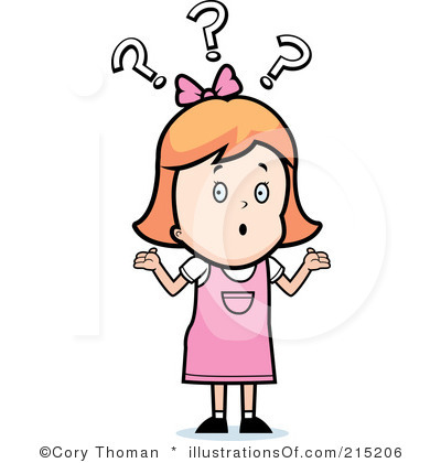 Confused Child Clipart Confused Children Clipart