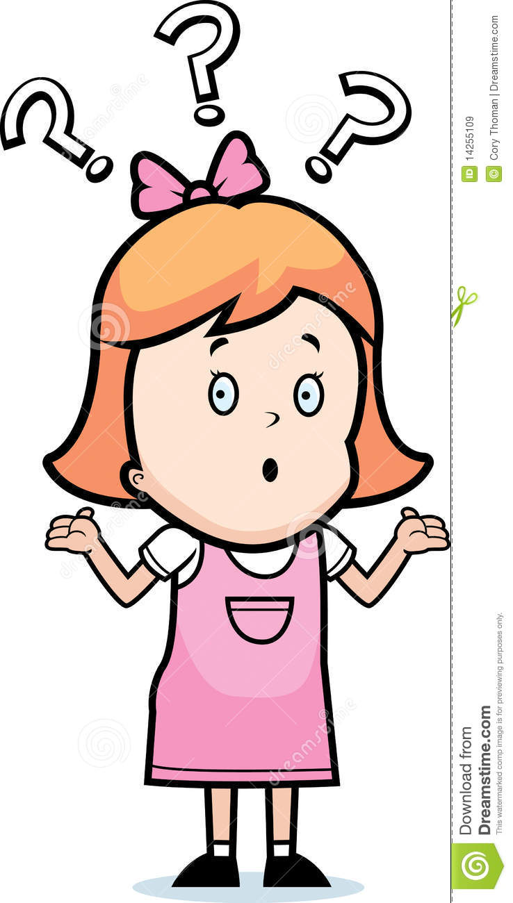 Confused Student Clipart Girl Confused