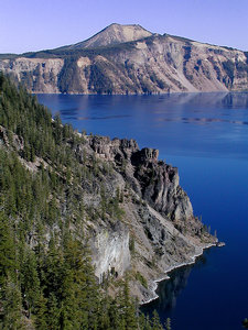 Crater Lake Photo Clipart Image  Stock Photo Of Crater Lake Located In