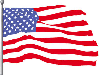 Flags American Waving Waving