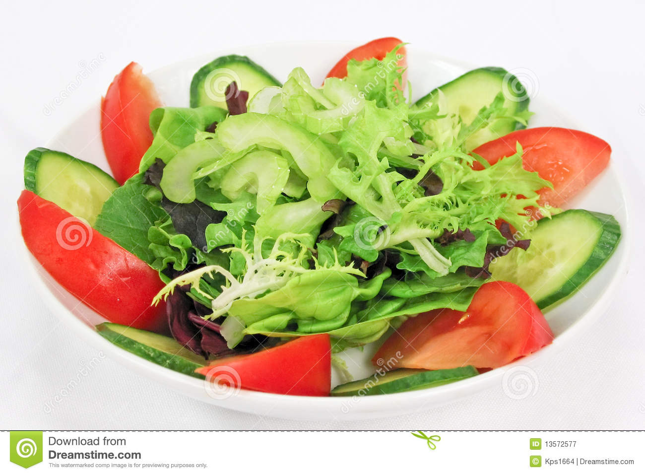Garden Salad Clip Art