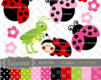 Ladybug Clipart Lady Bug Clip Art G Rasshopper Clipart Grass Hopper