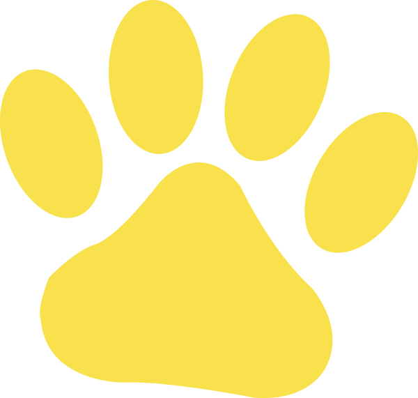 Lion Footprint Clipart