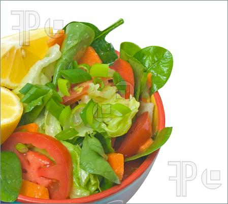 Picture Of Fresh Garden Salad Close Up  Royalty Free Photo At