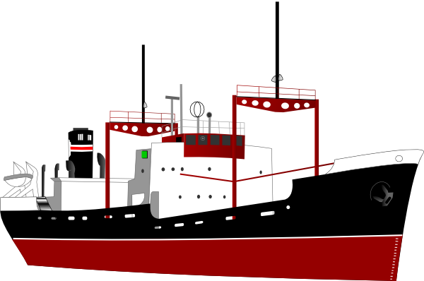 Shipping Boat Without Logo Clip Art At Clker Com   Vector Clip Art