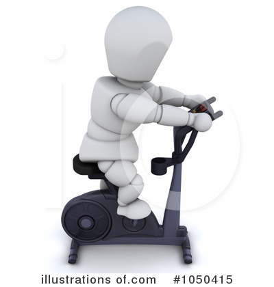 Spin Bike Clipart  1050415 By Kj Pargeter   Royalty Free  Rf  Stock