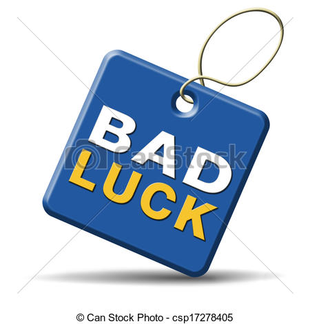 Stock Illustration Of Bad Luck Unlucky Day Or Bad Fortune Misfortune