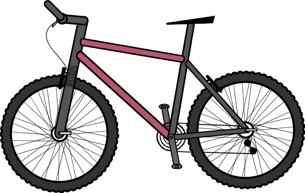 Bicycle Clipart   Color Variation C