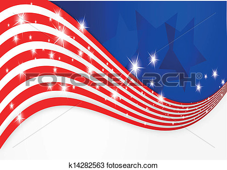 Clipart   American Flag Background   Fotosearch   Search Clip Art    