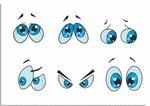 Ein Traumeine Reiheanatomiezornbiologieschwarzblaublaue Augen