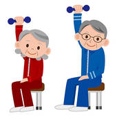 Elderly Exercise Clip Art Chair Exercise Seniors