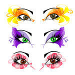 Eyes Collection Vector Illustration Illustration Of Woman Eyes In