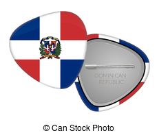 Flag Vector Clipart Eps Images  168 Dominican Republic Flag Clip Art