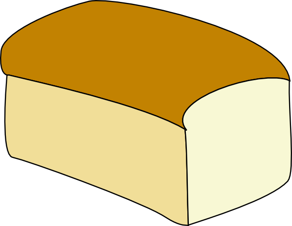 Free Simple Loaf Of Bread Clip Art