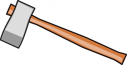 Home   Clip Arts   Cartoon Tools Tool Axe Hardware Wood Sharp Blade