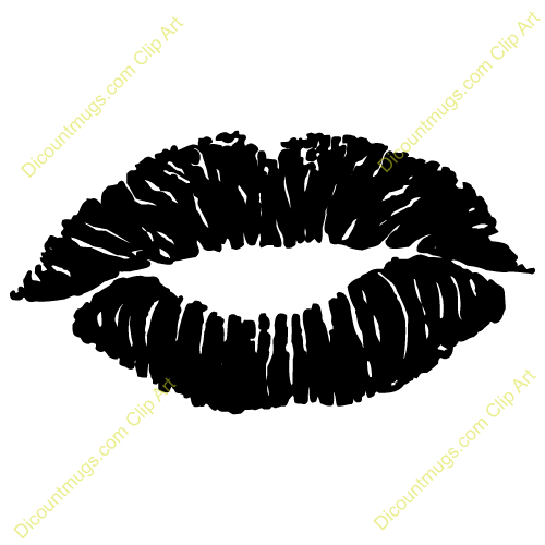 Kissing Lips Clip Art Book Covers