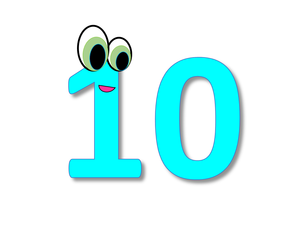 Numbers Cliparts Number 10 Clipart