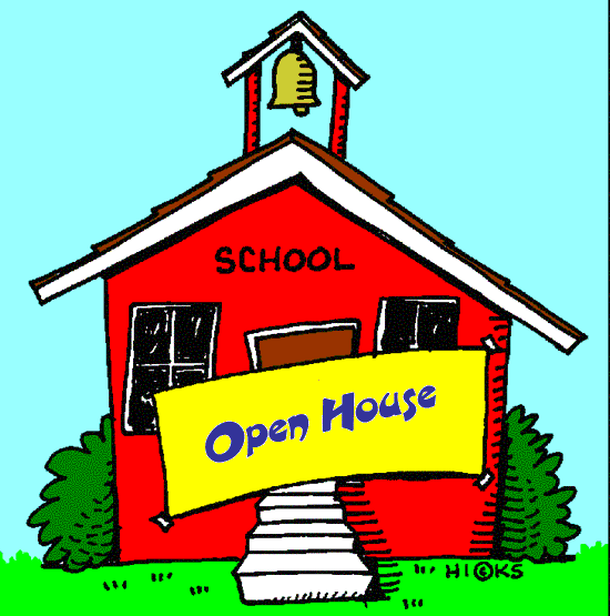 School Open House Clip Art Free   Adiestradorescastro Com Clipart