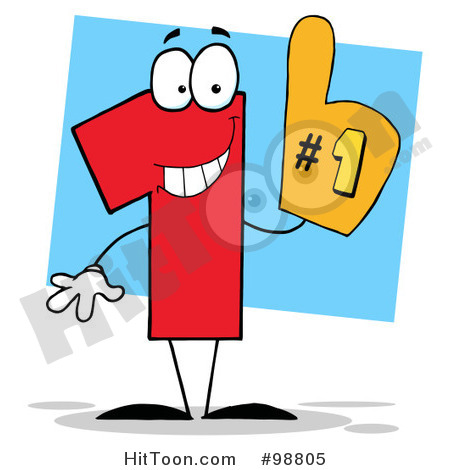 Were Number 1 Clipart