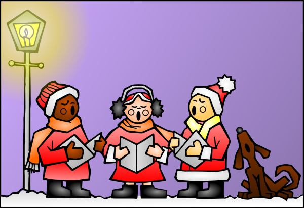 Christmas Choral Clip Art At Clker Com   Vector Clip Art Online