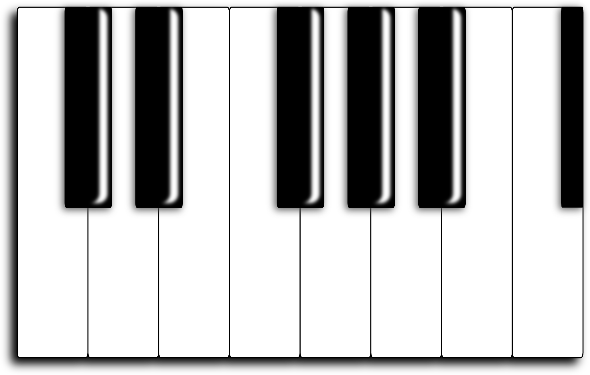 Keyboard Piano Clipart Piano Keyboard Clipart