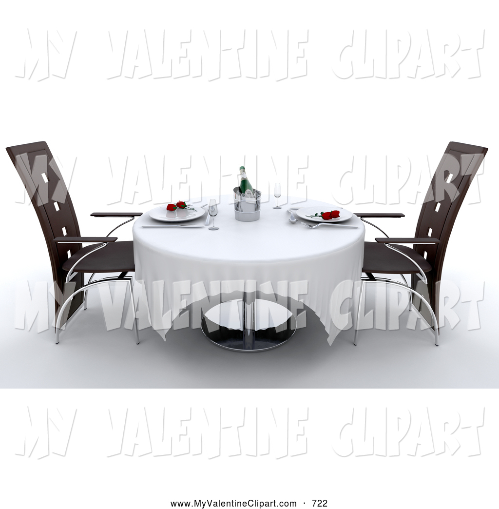 Dinner For Two Clipart Dinner For Two Table With