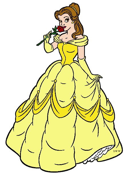 Disney Princess Belle Clipart