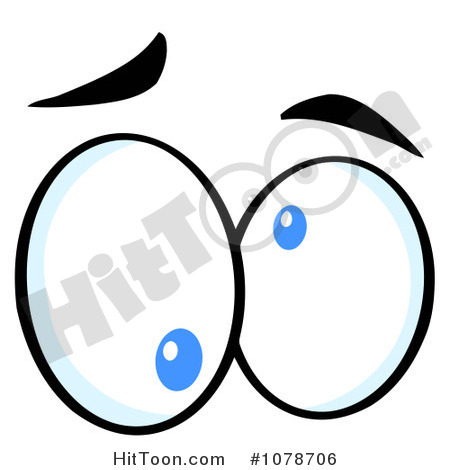 Eyes Clipart  1078706  Pair Of Crazy Eyes By Hit Toon