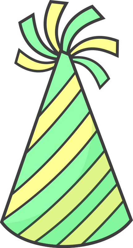 Free To Use   Public Domain Party Hats Clip Art