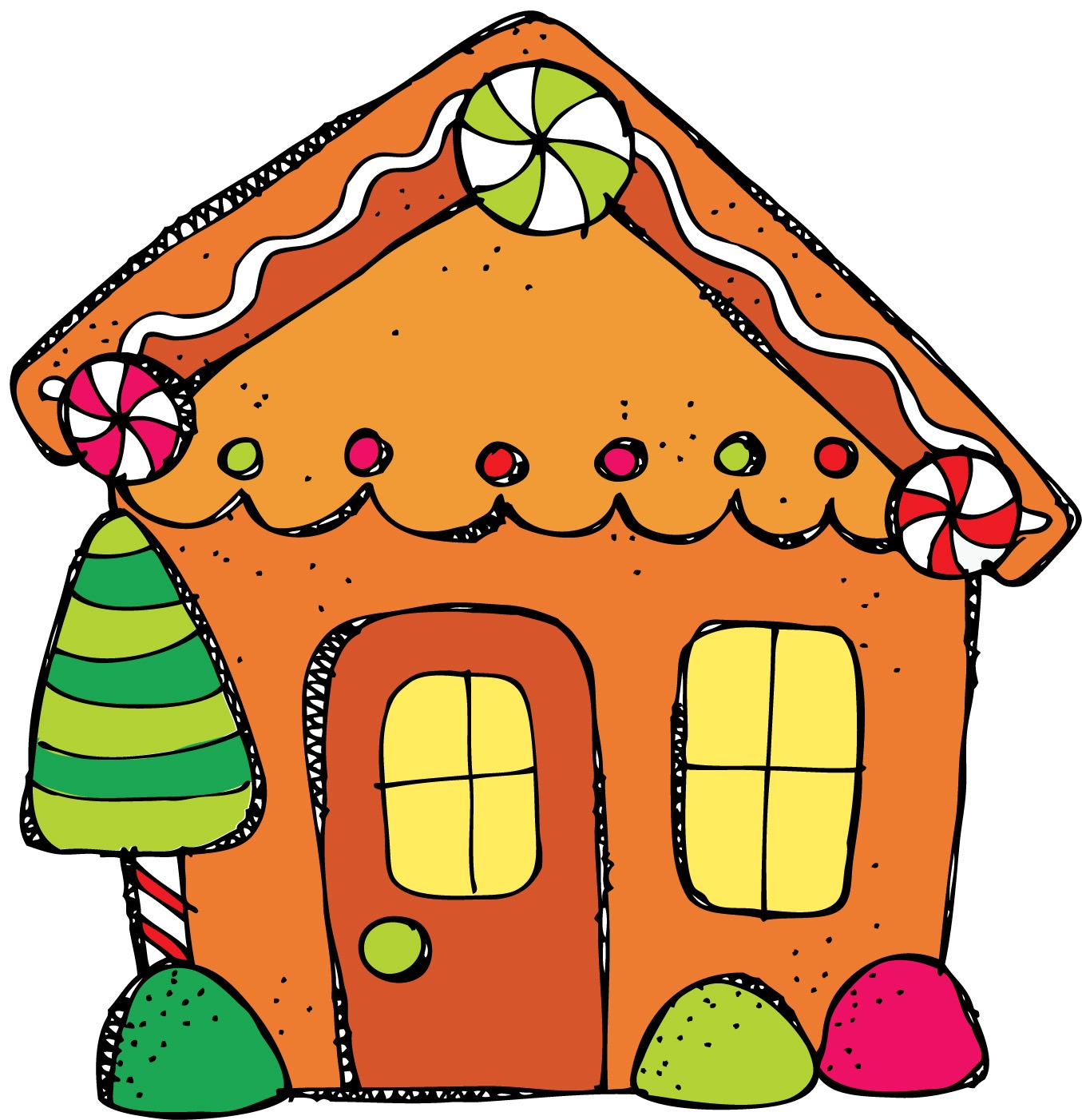 Gingerbread House Clip Art Free   Cliparts Co