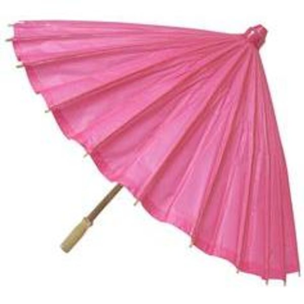 Hot Pink Paper Umbrella   Free Images At Clker Com   Vector Clip Art