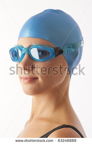 Swim Cap And Goggles Clipart Cap And Swimming Goggles