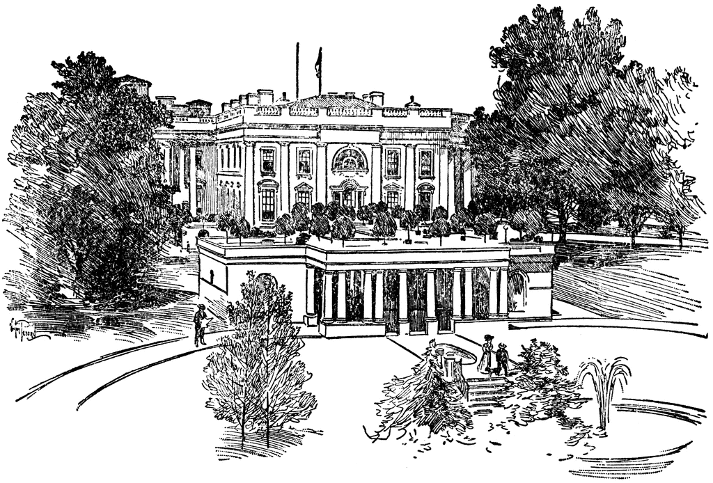 White House   Clipart Etc