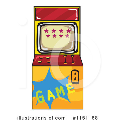 Arcade Clipart  1151168 By Colematt   Royalty Free  Rf  Stock    