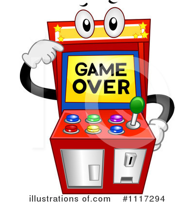 Arcade Game Clipart  1117294 By Bnp Design Studio   Royalty Free  Rf    