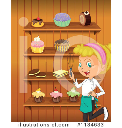 Bakery Clipart  1134633   Illustration By Colematt