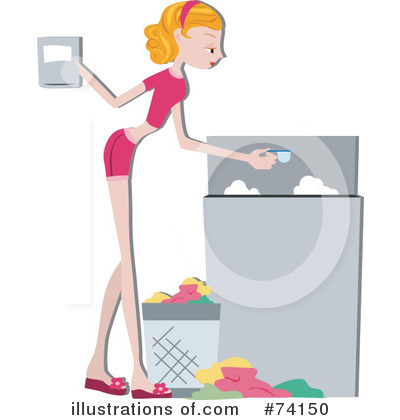 Clean Laundry Clipart  Rf  Laundry Clipart