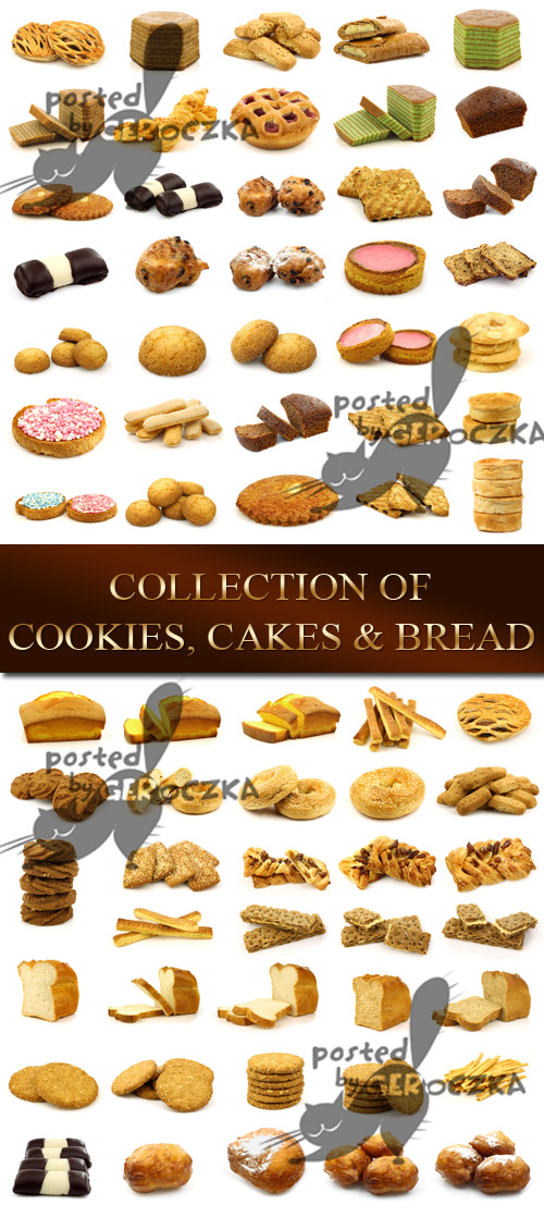 Clipart  Bakery Clipart Collection With Bread And Cookies   Cakes