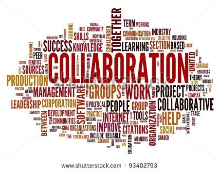 Collaboration Clip Art Collaboration Concept In Word