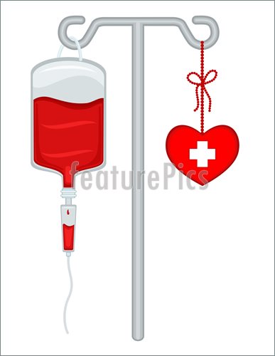 Give Blood   Save Lives  Illustration  Royalty Free Vector At