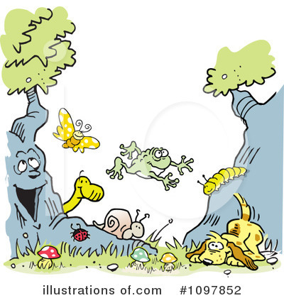 Nature Clipart  1097852 By Johnny Sajem   Royalty Free  Rf  Stock